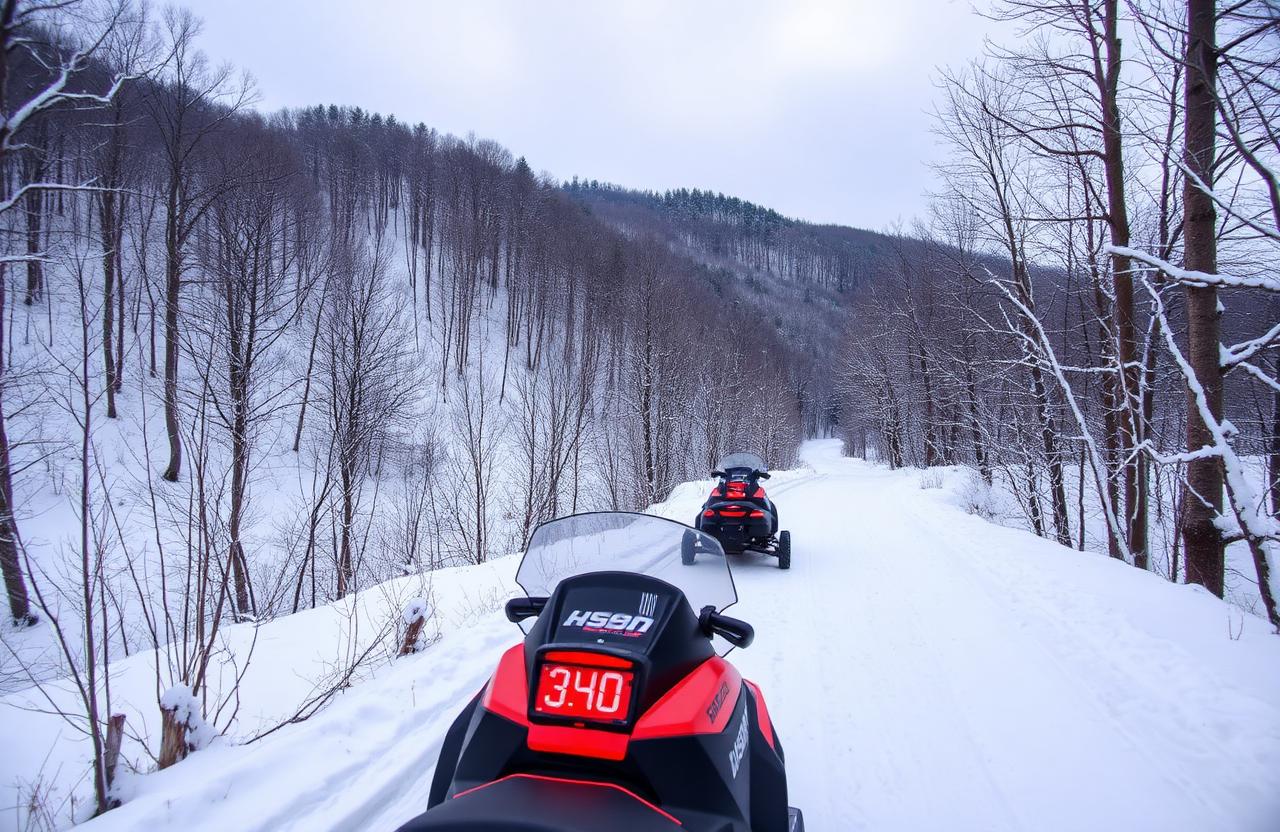 Pennsylvania snowmobile trail